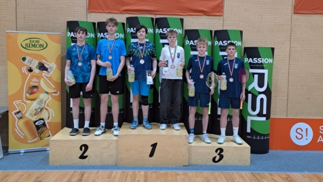 U15 dubultspēlēs pjedestāls