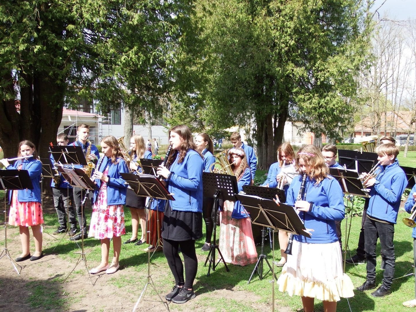 "Pavasaris Šenbergā" skolēnu priekšnesums