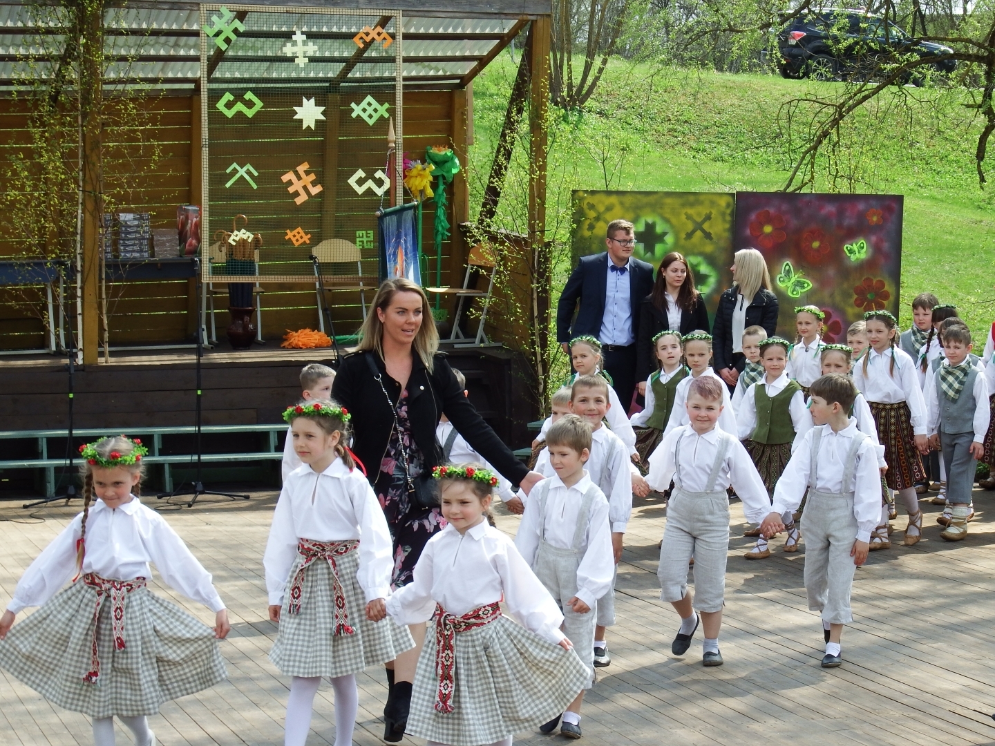 "Pavasaris Šenbergā" skolēnu priekšnesums